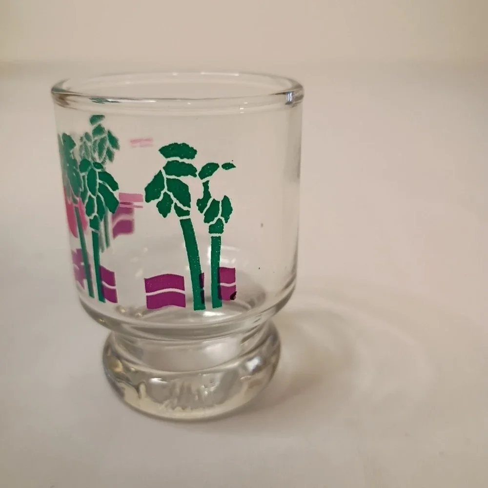 Palm Trees Beach Ocean‎ Souvenir Shot Glass